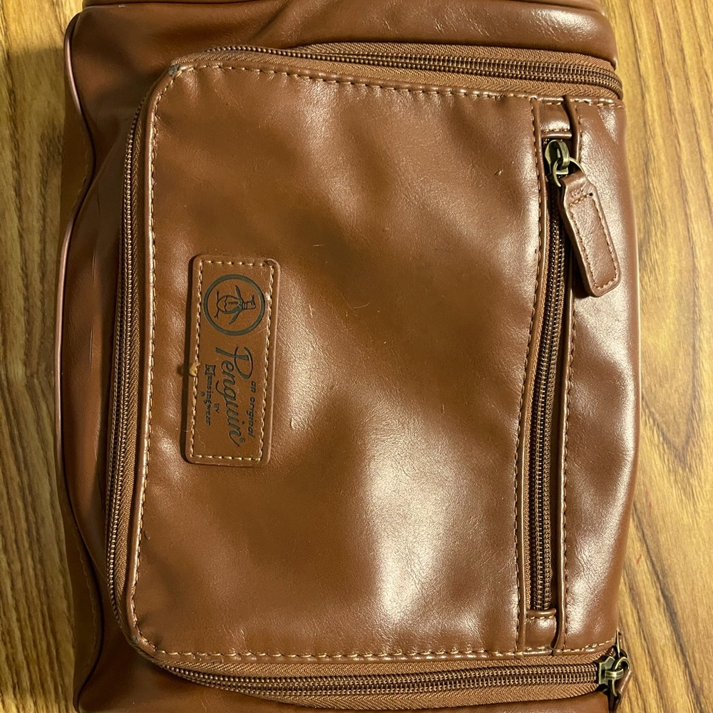 Penguin toiletries bag